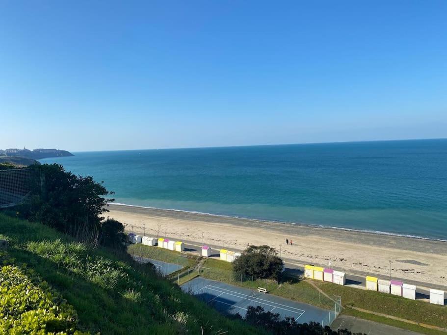 Appartement F1, Refait A Neuf, 150M De La Plage Donville-les-Bains Esterno foto